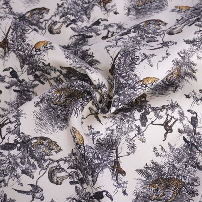 Hermes Skirt Long All-over Pattern Silk Bottoms