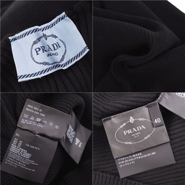 Prada Knit 2023 Sweater Long Sleeve Co