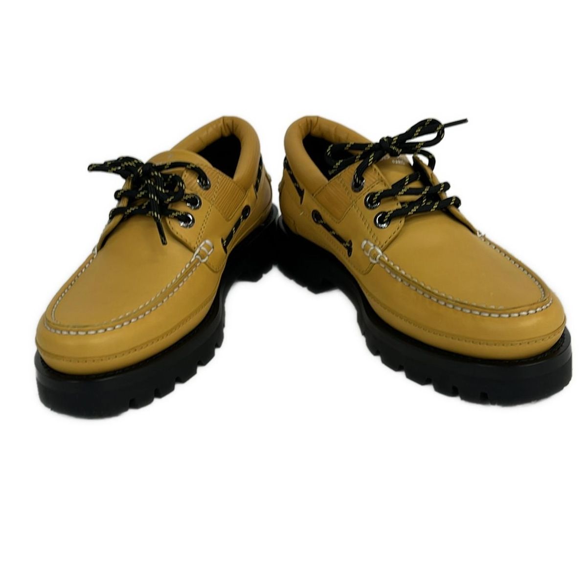 LOUIS VUITTON Shoes 5 1 2 Women - Yellow and black Insole removable Leather