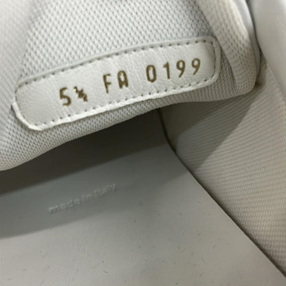 LOUIS VUITTON Sneakers 5 1 2 Women - White and gold Beverly Hills line Insole