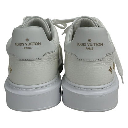 LOUIS VUITTON Sneakers 5 1 2 Women - White and gold Beverly Hills line Insole