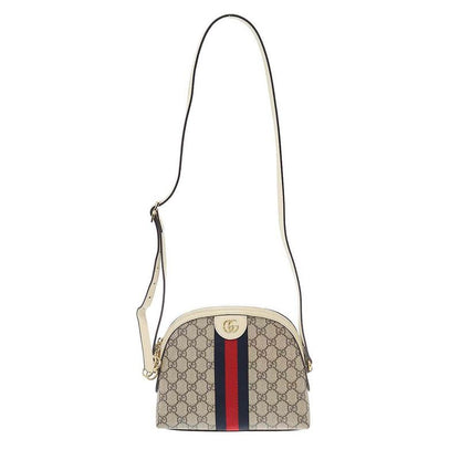 Gucci Ophidia GG Supreme Small Shoulder Bag Beige