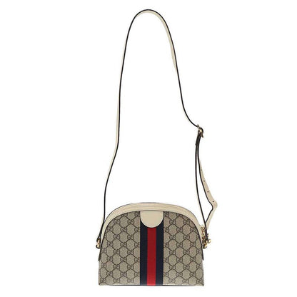 Gucci Ophidia GG Supreme Small Shoulder Bag Beige