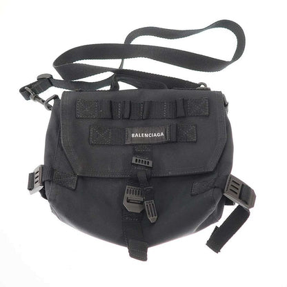 Balenciaga Army Messenger Bag Army Messenger Shoulder Bag 656106 Black