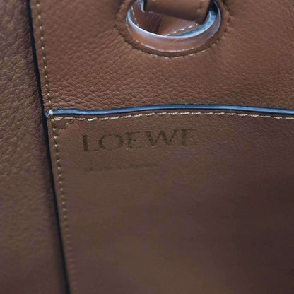 Loewe Anagram Shoulder Tote Bag Beige