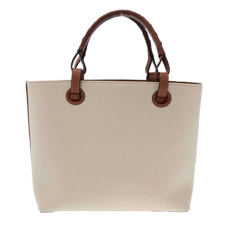 Loewe Anagram Shoulder Tote Bag Beige