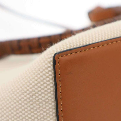 Loewe Anagram Shoulder Tote Bag Beige