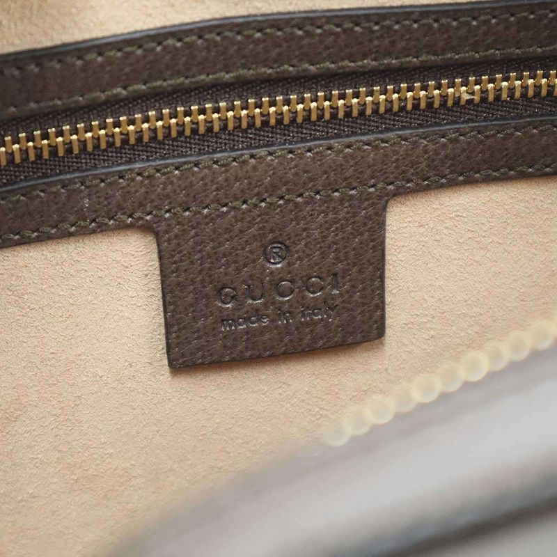 Gucci Ophidia GG Medium 2way Shoulder Bag 524532 Brown