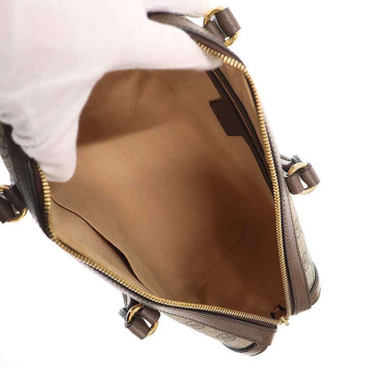 Gucci Ophidia GG Medium 2way Shoulder Bag 524532 Brown