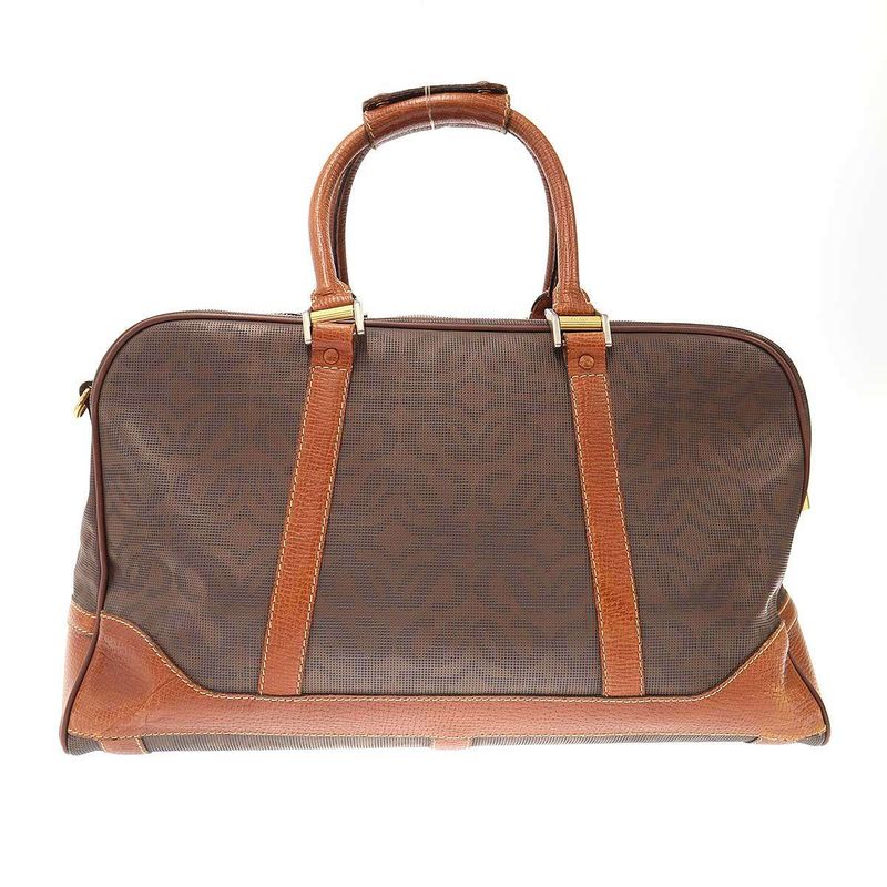 Loewe Anagram Boston Bag Brown
