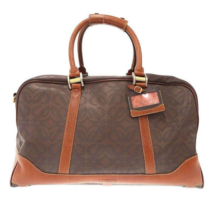 Loewe Anagram Boston Bag Brown
