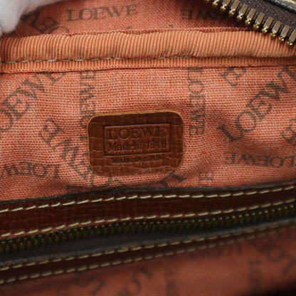 Loewe Anagram Boston Bag Brown