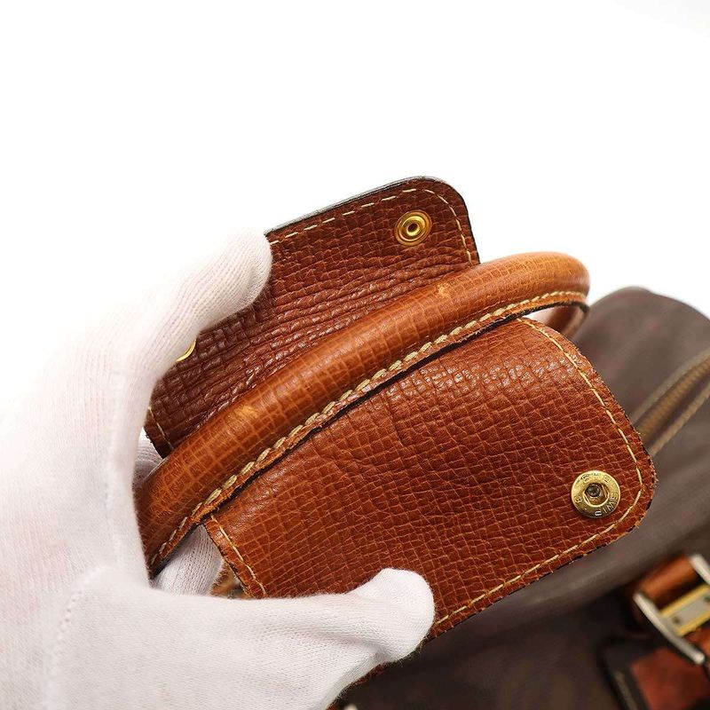 Loewe Anagram Boston Bag Brown