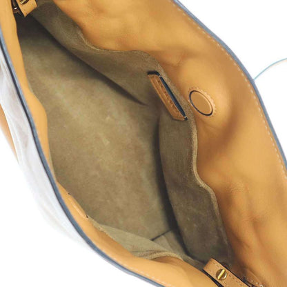 Loewe Flamenco Clutch Leather Shoulder Bag Brown