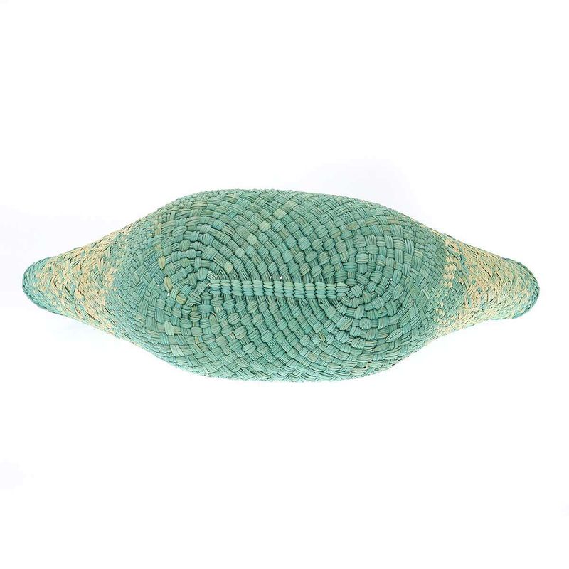 Loewe Anagram Basket Bag Small Blue