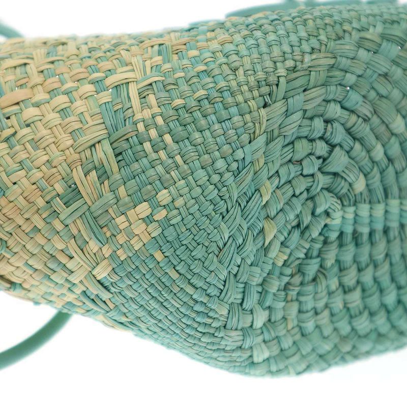 Loewe Anagram Basket Bag Small Blue