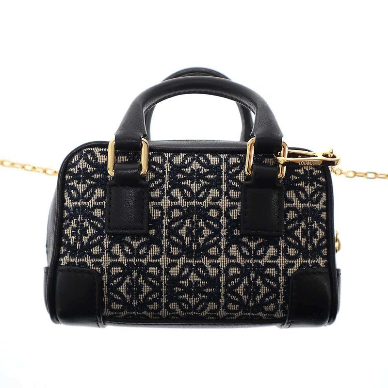 Loewe Amazona Nano Bag Amazona Nano Chain Shoulder Bag A039u96x02 Navy