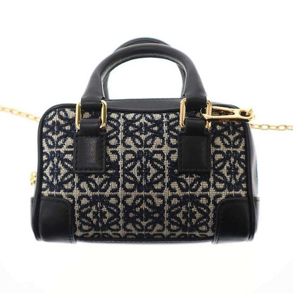 Loewe Amazona Nano Bag Amazona Nano Chain Shoulder Bag A039u96x02 Navy