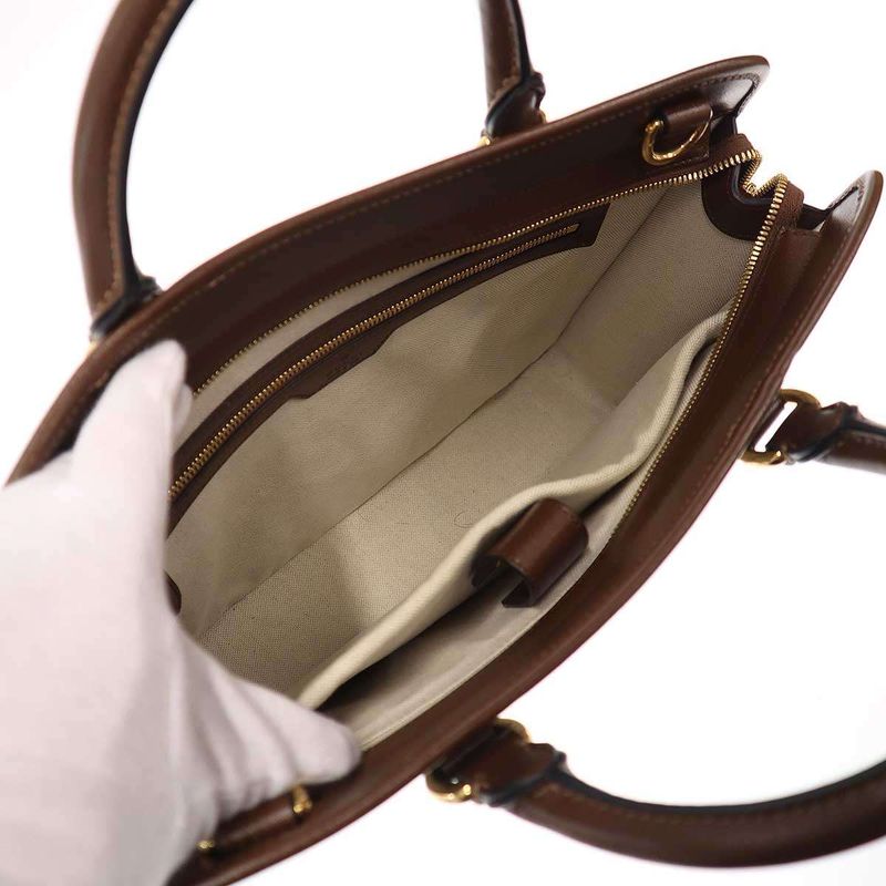 Gucci GG Supreme Briefcase Bag 674143 Brown