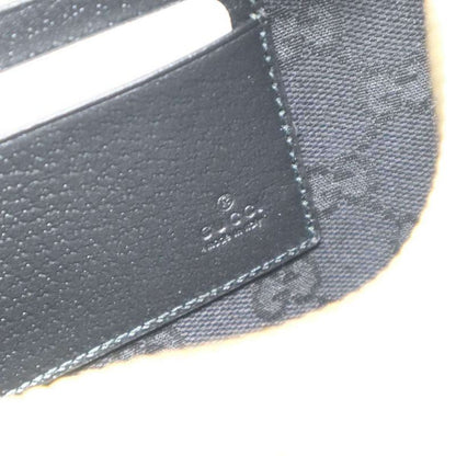 Gucci Horsebit Leather Clutch Bag 700524 Black