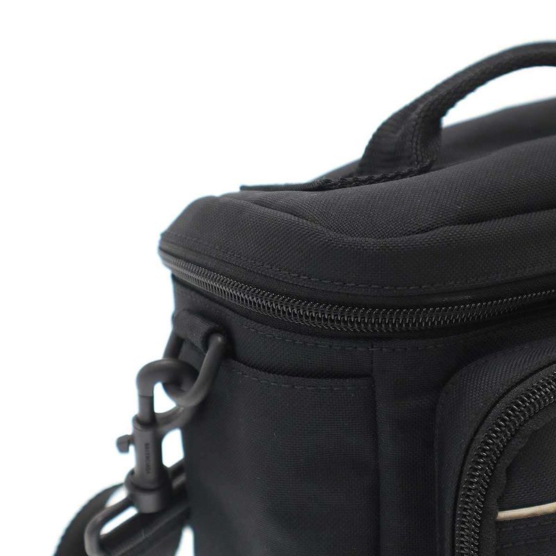 Balenciaga Logo Camera Shoulder Bag 638130 Black