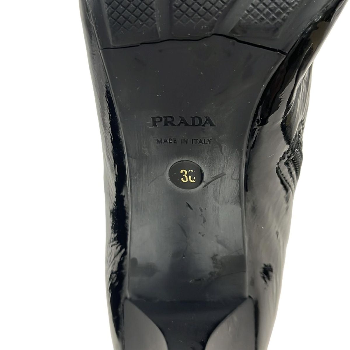 PRADA SPORT Long Boots 36 Women - Black Leather