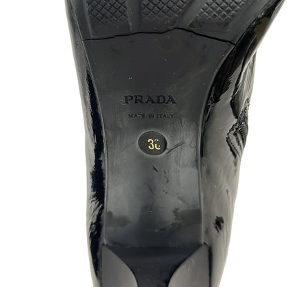 PRADA SPORT Long Boots 36 Women - Black Leather
