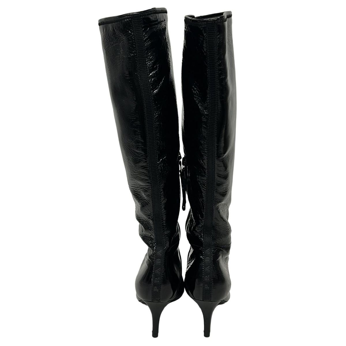 PRADA SPORT Long Boots 36 Women - Black Leather