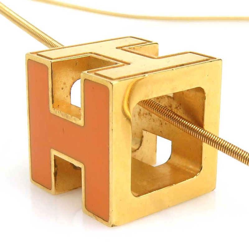 Hermes HERMES Necklace Cage de Ash