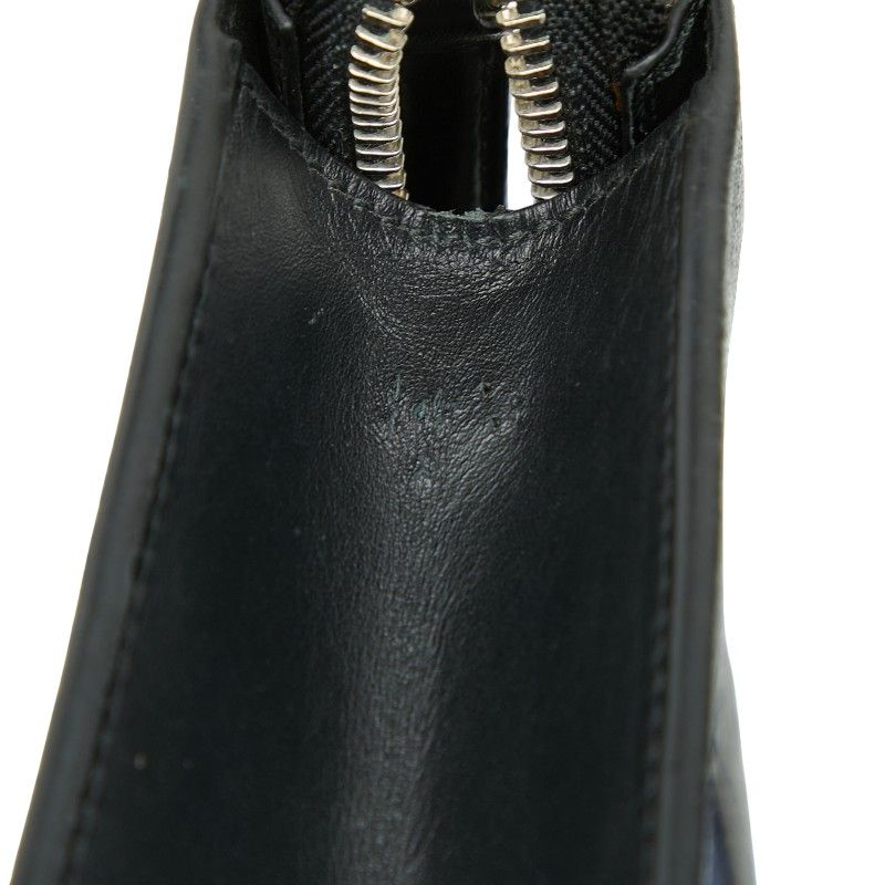 Gucci GG Supreme Sherry Line Clutch Bag Second Bag 475316 Black Multicolor PVC