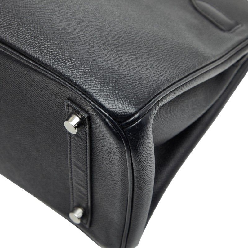 Hermes Birkin 30 Black Vaux Epson Women's Hermes