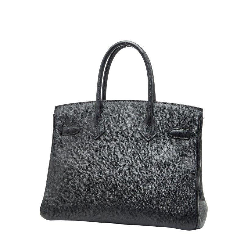 Hermes Birkin 30 Black Vaux Epson Women's Hermes