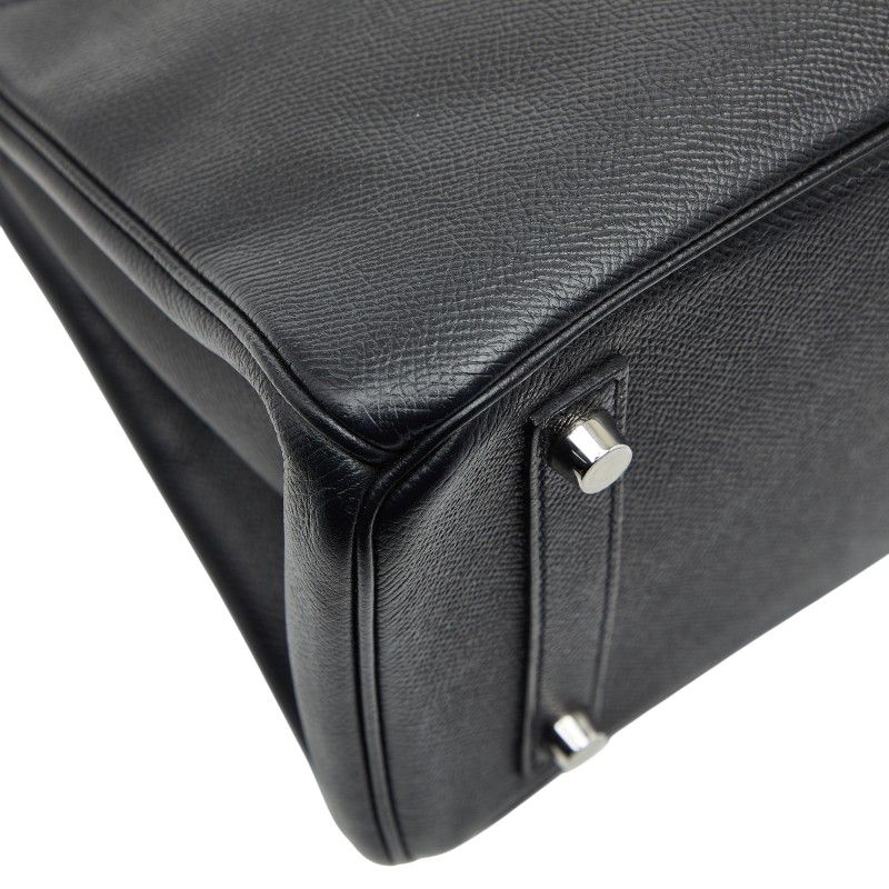 Hermes Birkin 30 Black Vaux Epson Women's Hermes