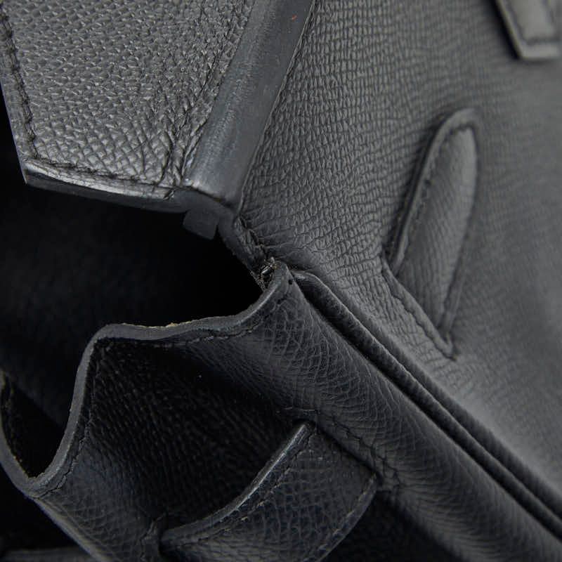 Hermes Birkin 30 Black Vaux Epson Women's Hermes