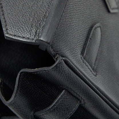 Hermes Birkin 30 Black Vaux Epson Women's Hermes