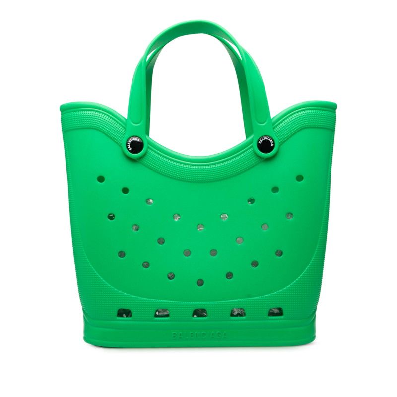Balenciaga × Crocs Large 702266 Green Rubber Women's Balenciaga
