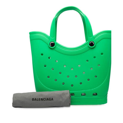 Balenciaga × Crocs Large 702266 Green Rubber Women's Balenciaga