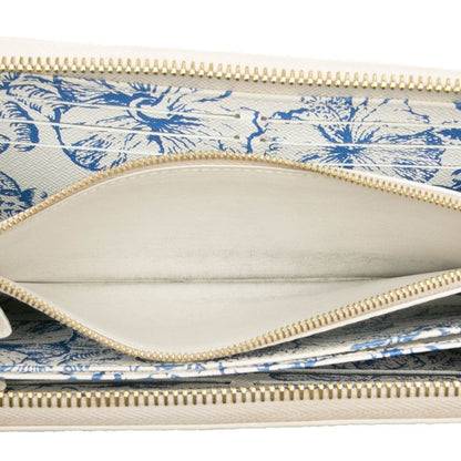 Louis Vuitton Monogram Tile Zippy Wallet Visor Pool M83624 Lagoon Blue White