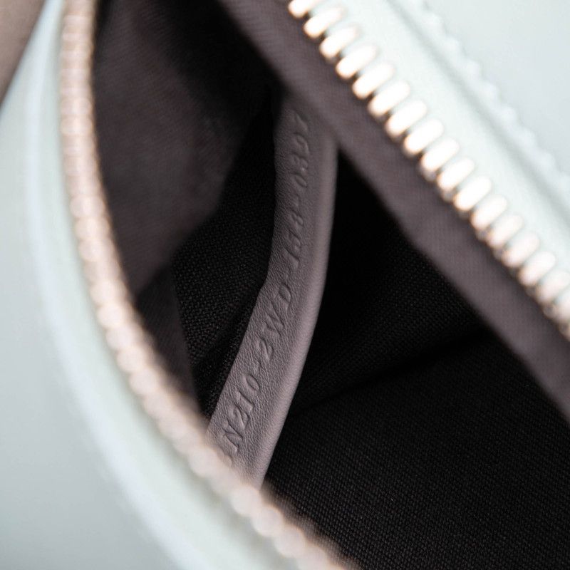 Fendi Peekaboo Large Handbag One Shoulder Bag 2way 8bn210 Gray Leather Women's