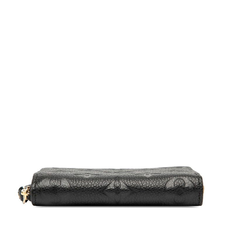 Louis Vuitton Monogram Empreinte Zippy Coin Purse M60574 Noir Black Leather