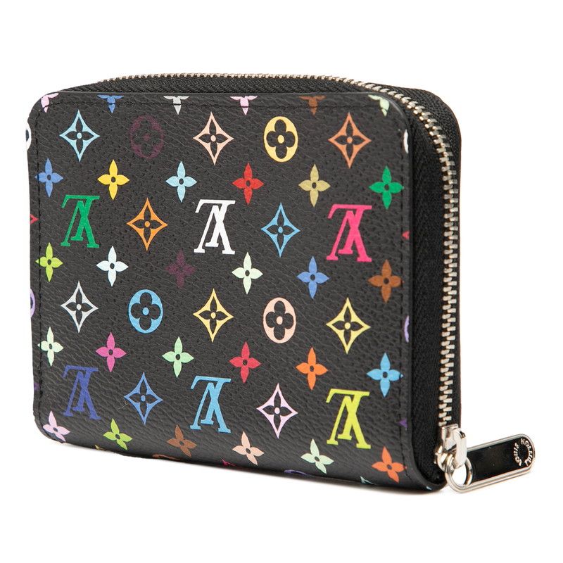 Louis Vuitton X Takashi Murakami Monogram Multicolor Zippy Coin Purse M13409
