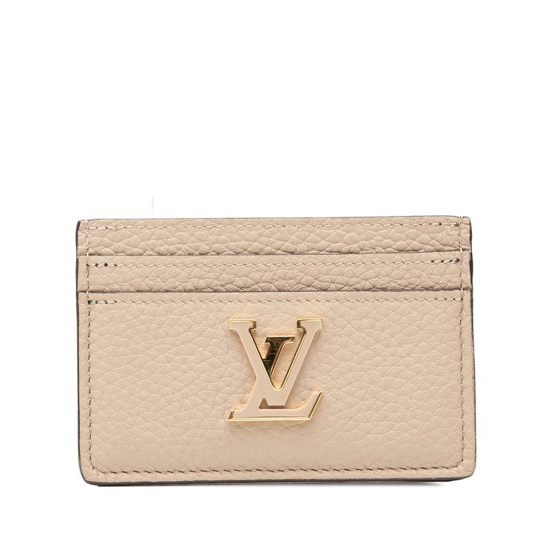 Louis Vuitton Porto Cult Capucines M11458 Gale Beige Leather Ladies Louis