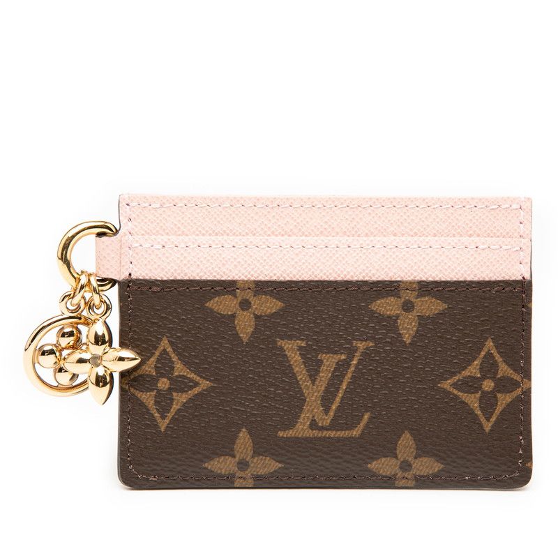 Louis Vuitton Monogram Porto Cult Lvcharm M82739 Brown Rose Ballerine PVC