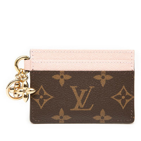 Louis Vuitton Monogram Porto Cult Lvcharm M82739 Brown Rose Ballerine PVC