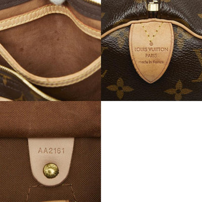 Louis Vuitton Monogram Speedy 30 M41526 Brown PVC Leather Women's Louis Vuitton