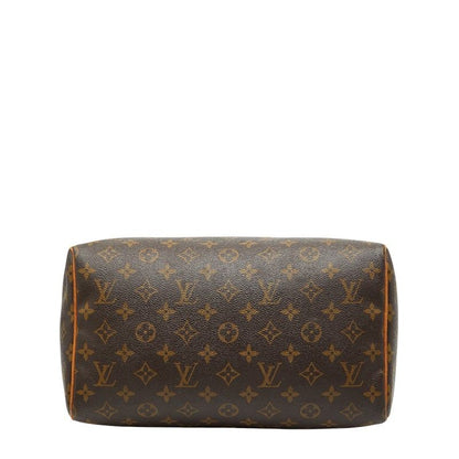 Louis Vuitton Monogram Speedy 30 M41526 Brown PVC Leather Women's Louis Vuitton