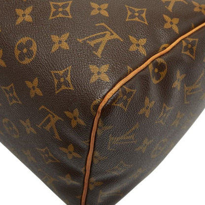 Louis Vuitton Monogram Speedy 30 M41526 Brown PVC Leather Women's Louis Vuitton