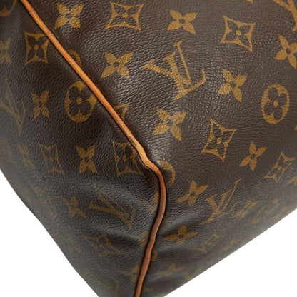 Louis Vuitton Monogram Speedy 30 M41526 Brown PVC Leather Women's Louis Vuitton