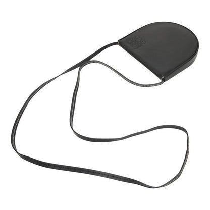 Loewe Anagram Heel Pouch Small Black Leather Women's Loewe