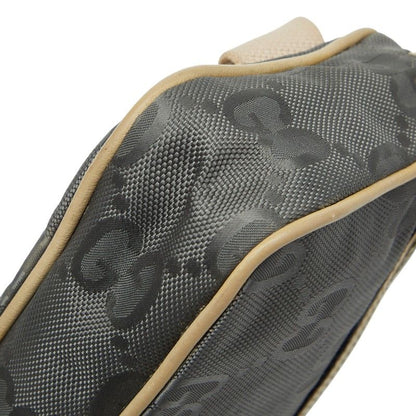 Gucci GG Nylon Off the Grid Belt Bag Body Bag 631341 Gray Beige Nylon Leather